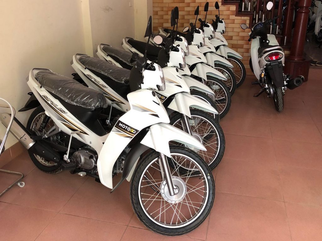 Hệ thống xe mới thuộc cửa hàng Motogo
