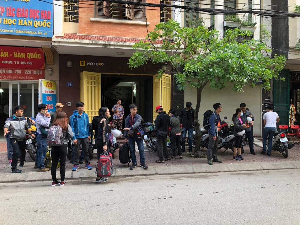 Cửa hàng cho thuê xe máy tại Thanh Xuân Hà Nội