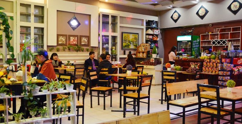 Green Cafe địa điểm du lịch Mộc Châu