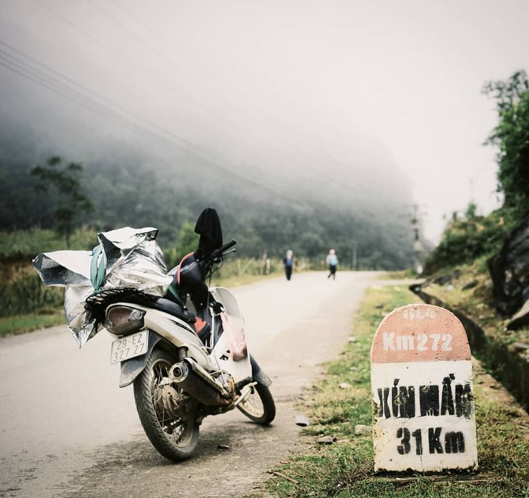 đi phượt Hà Giang bằng xe máy