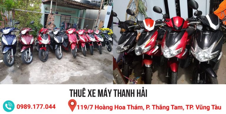 Thuê xe máy Thanh Hải - Vũng Tàu