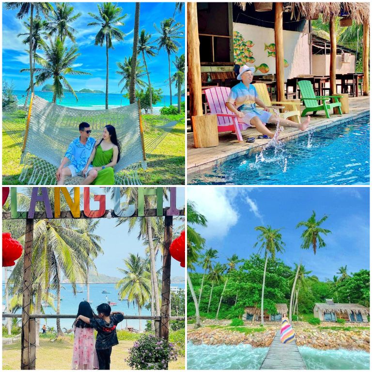 Langchia Nam Du Resort là một khu nghỉ dưỡng mới mẻ tại Nam Du, nơi du khách có thể trải nghiệm những căn bungalow mái lá đơn sơ cực kỳ thú vị 