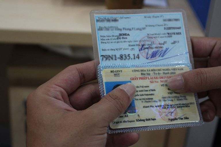 giấy tờ xe máy