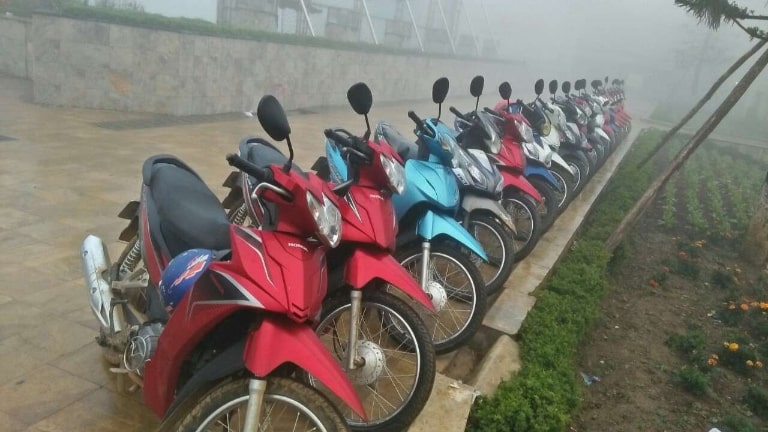 Cho thuê xe máy tại trung tâm thông tin du lịch Lào Cai