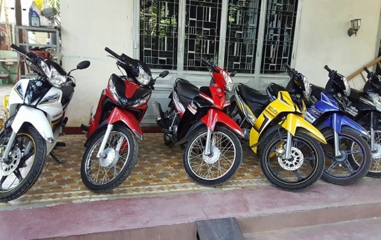 Mức giá thuê xe máy Đà Nẵng quận Thanh Khê cực ưu đãi