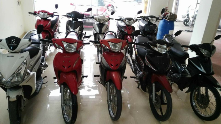 Cửa hàng Lonh Hà cho thuê xe máy Thanh Hóa không cần cọc