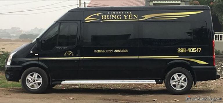 Xe limousine Hà Nội Hưng Yên