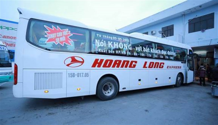 Xe khách Hoàng Long là địa chỉ đáng tin cậy dành cho bạn trên tuyến đường Hải Phòng - Vinh Nghệ An.