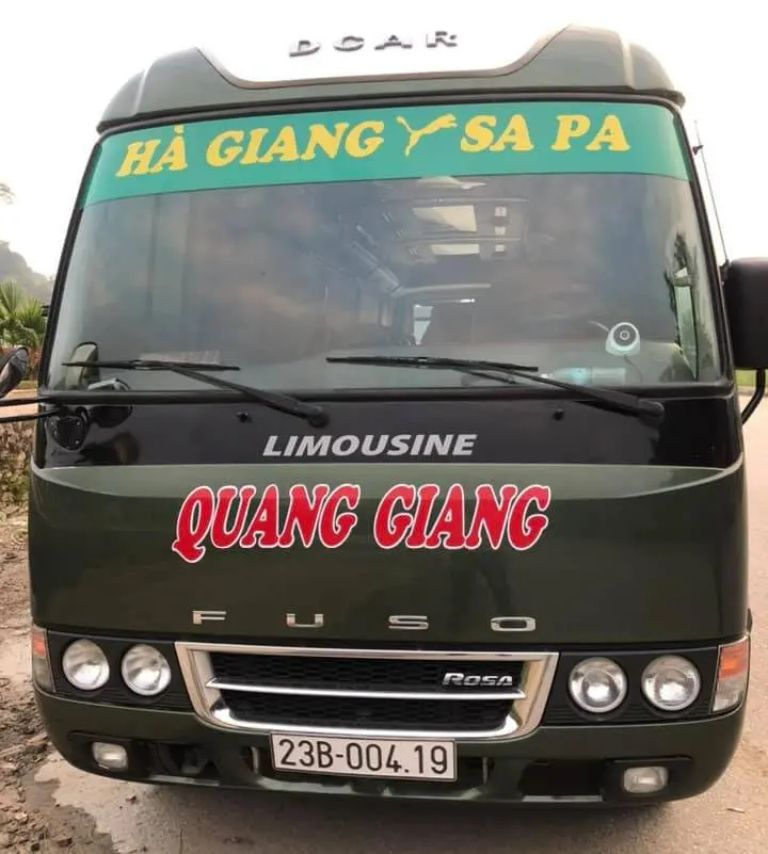 Xe Quang Giang. 