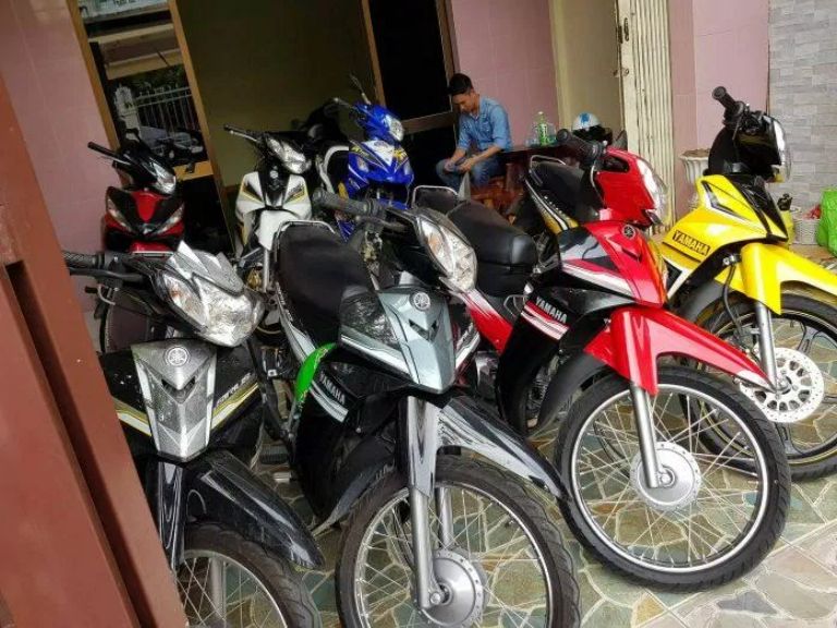 Giá thuê xe máy tại Phú Quý. 