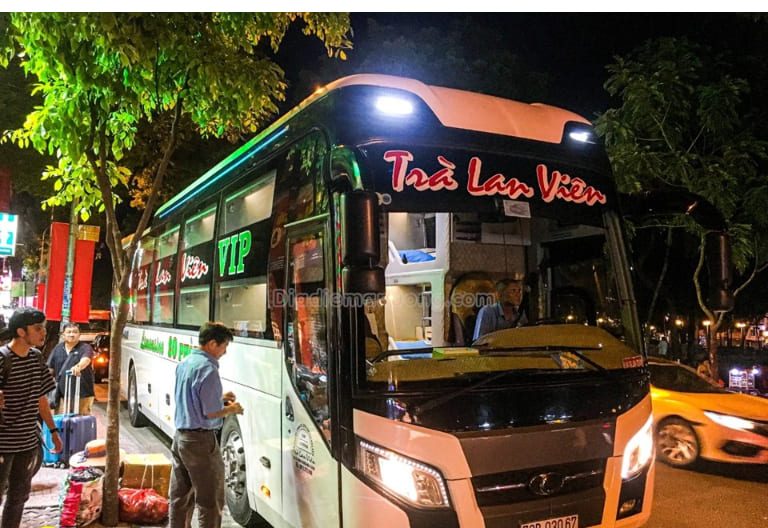 Hiện tại, nhà xe Trà Lan Viên có chuyến xe chạy đêm phục vụ hành khách.