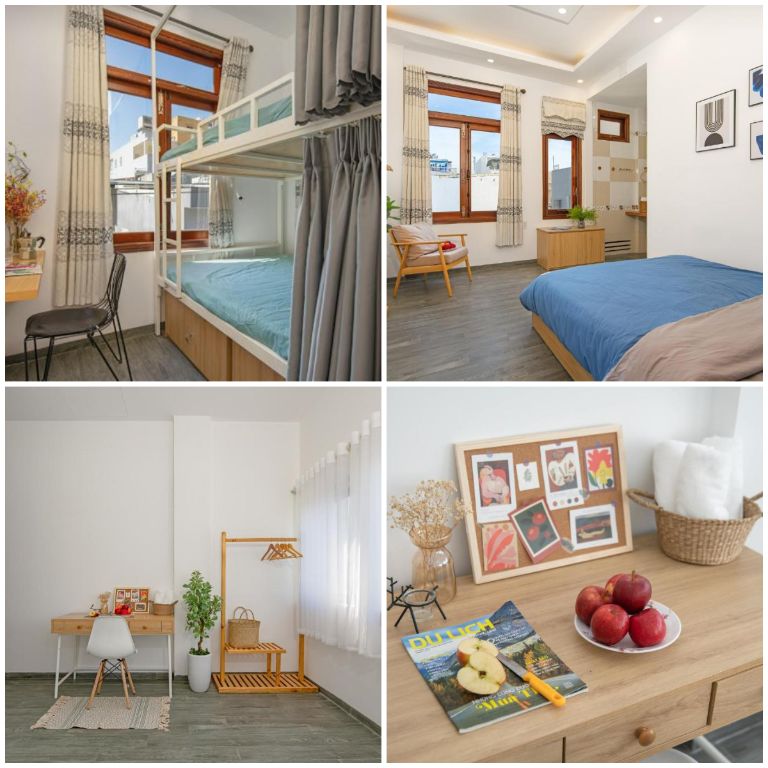 Các phòng nghỉ tại ChiPa được thiết kế theo lối phong cách đơn giản nhưng rất sạch sẽ và rất cuốn hút (nguồn: booking.com)