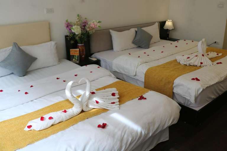 Phòng ngủ sẽ được decor theo yêu cầu nghỉ dưỡng của khách hàng ( nguồn: booking.com)