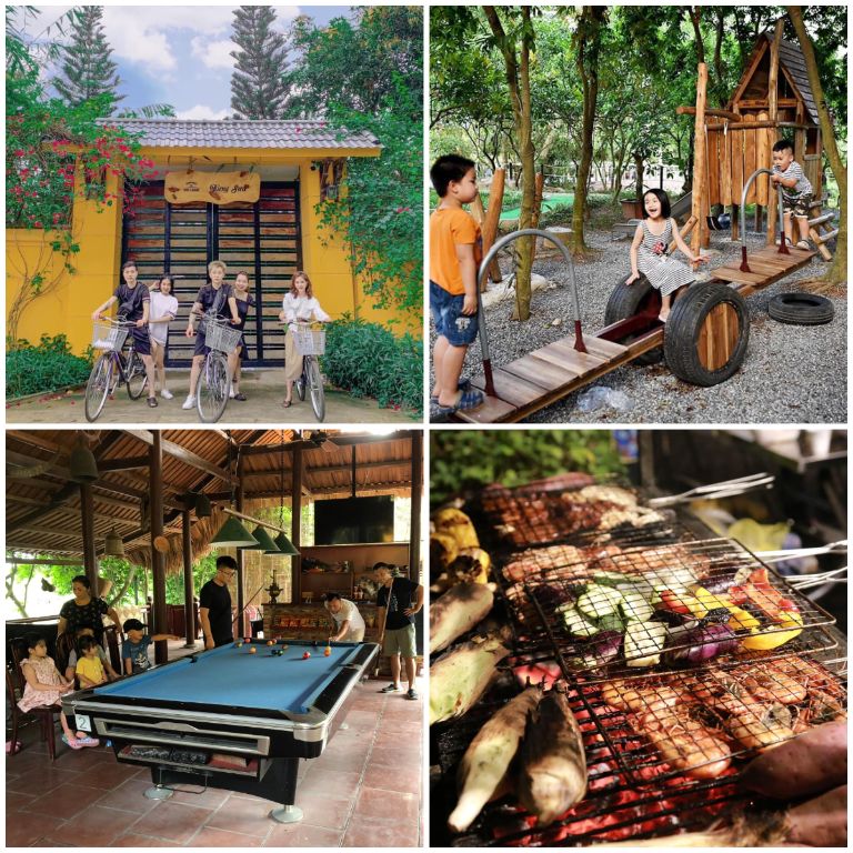 Ngoài dịch vụ lưu trú, Wehome Rừng Sưa còn cung cấp nhiều hoạt động vui chơi giải trí phục vụ du khách (nguồn: facebook.com)