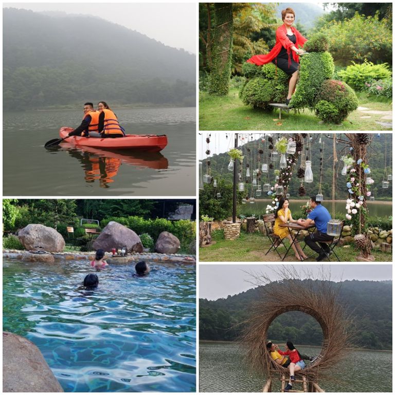 Ngoài lưu trú, homestay gần Hồ Đồng Quan này còn là một địa điểm ngắm cảnh, chụp ảnh sống ảo cực kỳ chất lượng (nguồn: facebook.com)