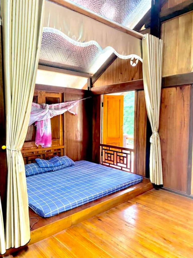 Phòng ngủ vô cùng thoáng mát là chỗ nghỉ dưỡng lý tưởng dành cho du khách