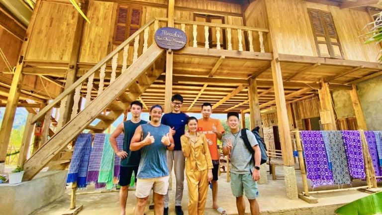 Meadow Mai Chau Homestay là địa điểm ưa thích của nhiều du khách trong và ngoài nước bởi chất lượng dịch vụ tốt và thái độ tiếp đón thân thiện, chu đáo của chủ nhà (nguồn: booking.com)