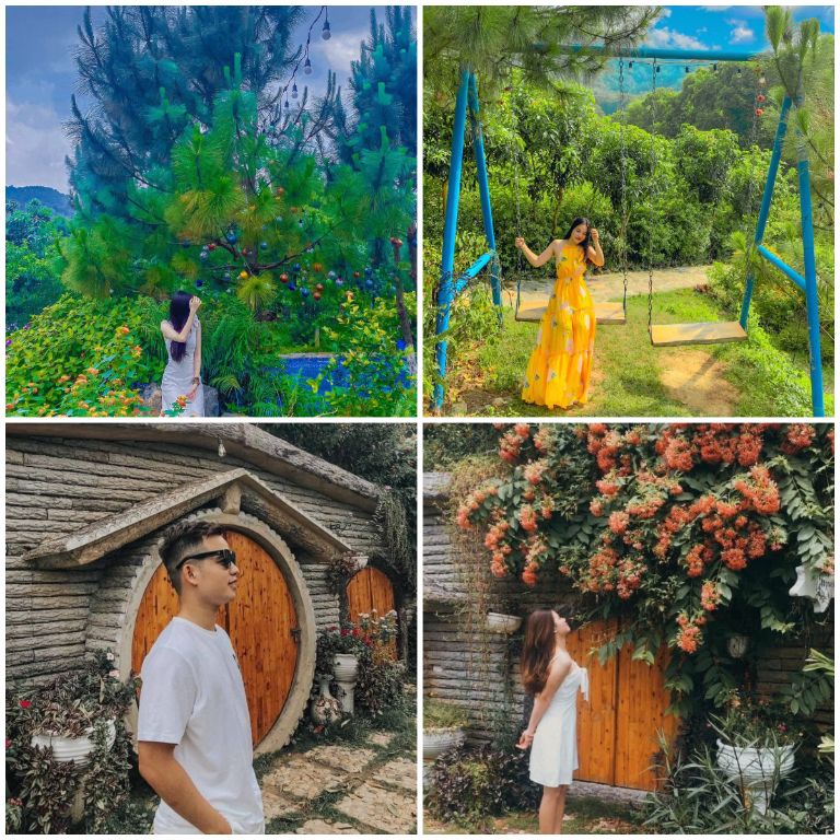 Thiên nhiên nơi đây kết hợp cùng lối kiến trúc độc đáo của homestay Sóc Sơn sẽ mang đến cho du khách những tấm hình đẹp và chân thực nhất