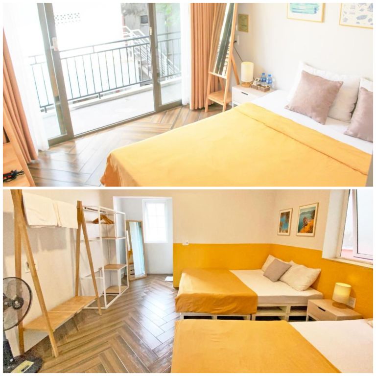 Các phòng nghỉ tại homestay tuy có diện tích nhỏ nhưng vẫn được cung cấp đầy đủ tiện nghi cơ bạn cho khách lưu trú (nguồn: booking.com)