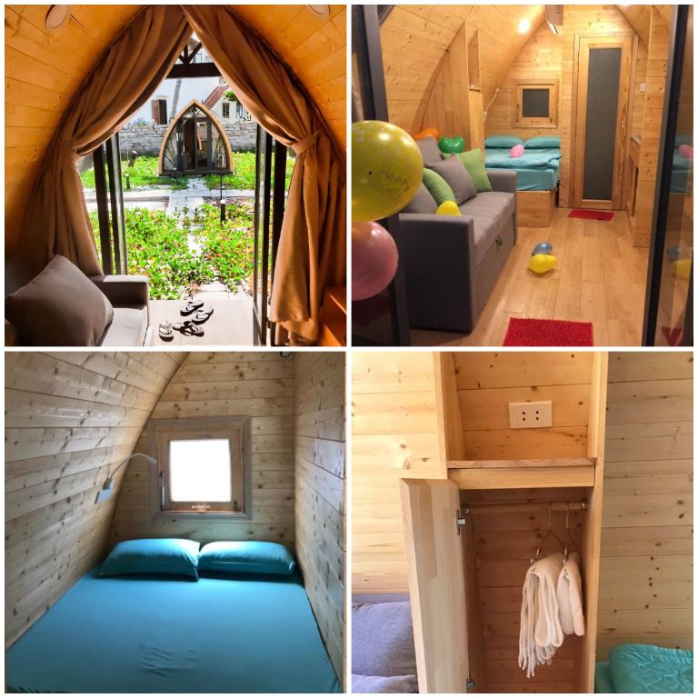 Sở hữu không gian nhỏ nhắn phù hợp cho 2 người, NOOI Homestay Mũi Né view biển đảm bảo mang đến trải nghiệm sống trong một căn phòng gỗ ấm cúng thú vị (nguồn: facebook.com)