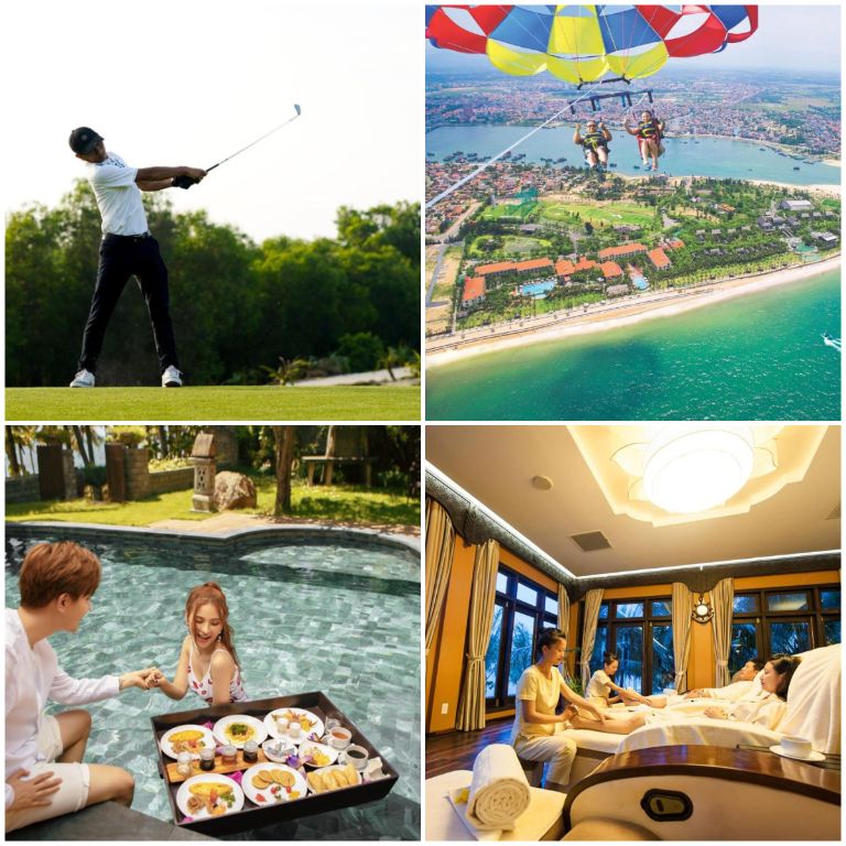 Bạn sẽ được trải nghiệm nhiều hoạt động thú vị ngay trong Sun Spa Resort & Villa