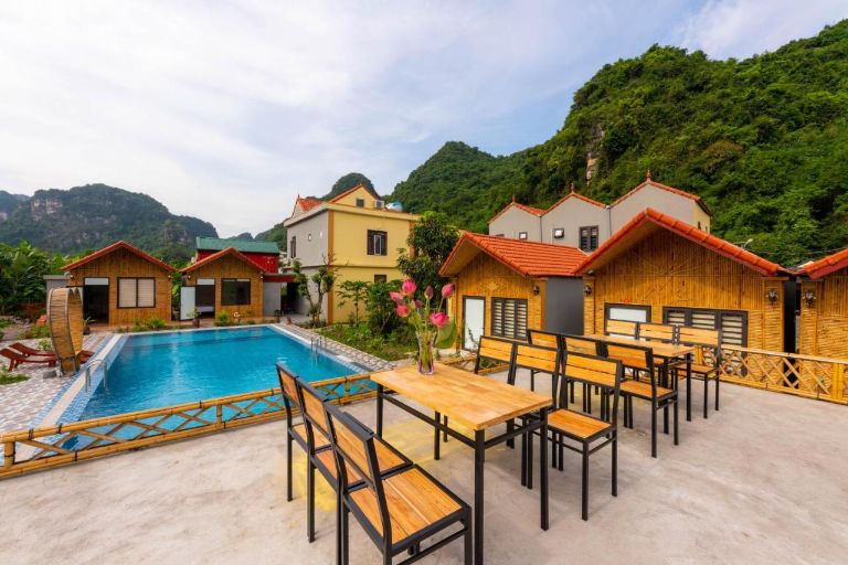 Tân Đinh Farmstay là một homestay chất lượng ở Ninh Bình, được nhiều du khách trong và ngoài nước lựa chọn cho kỳ nghỉ của mình. (Nguồn: booking.com)