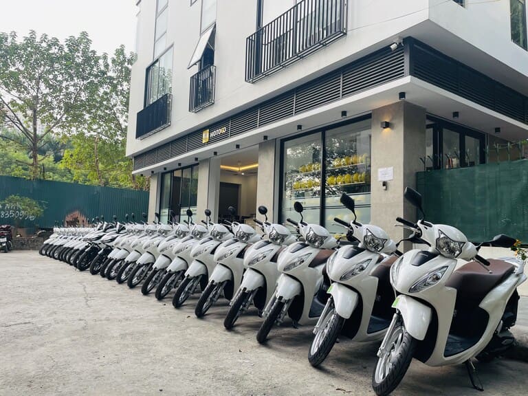 Thuê xe máy Hà Nội - MOTOGO cơ sở Nguyễn Khả Trạc