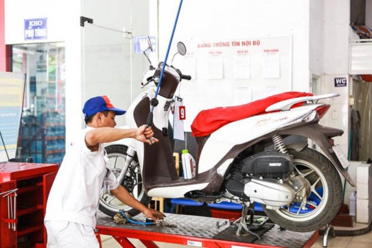 Sửa chữa và bảo dưỡng xe máy