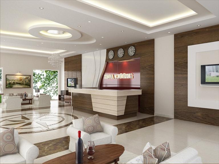 Khách sạn Đồng Văn có thiết kế độc đáo, không gian sạch sẽ, mức giá phải chăng.