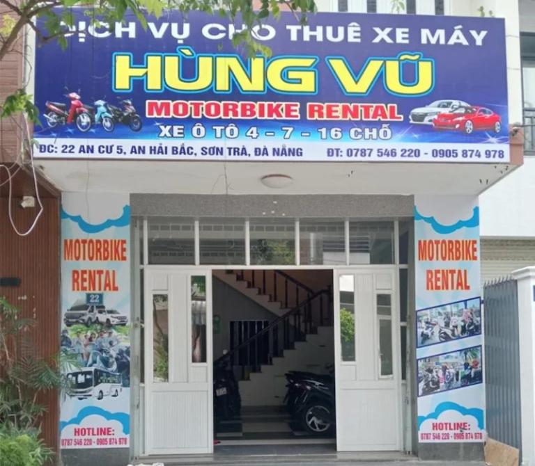 Thuê xe máy Hùng Vũ được nhiều lời khen của khách hàng về sự uy tín và thái độ phục vụ tốt.