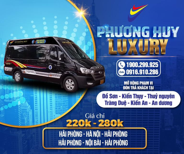 VIP Phương Huy được biết đến với dịch vụ limousine sang trọng và chất lượng phục vụ tận tâm. 