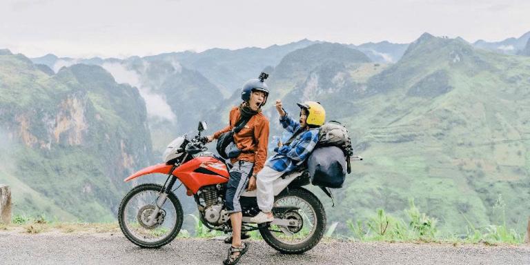 Tour xe máy mang lại tự do tuyệt đối, bạn được quyết định điểm đến, điểm dừng