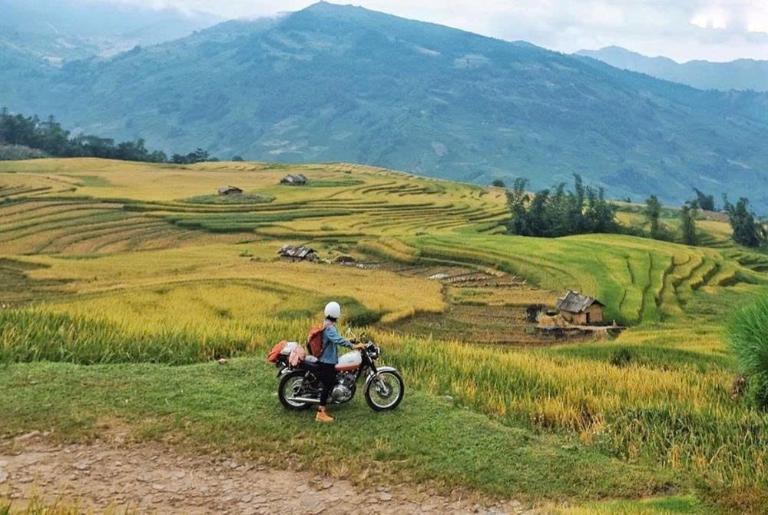 Một trong những “thử thách kinh điển” khi đi tour xe máy vùng núi là đổ đèo và ôm cua