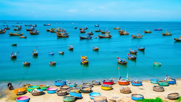 Mũi Né – điểm du lịch nổi tiếng thuộc Phan Thiết, Bình Thuận.