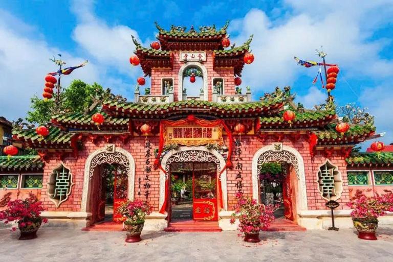 Hội quán Phúc Kiến mang đậm phong cách Trung Hoa
