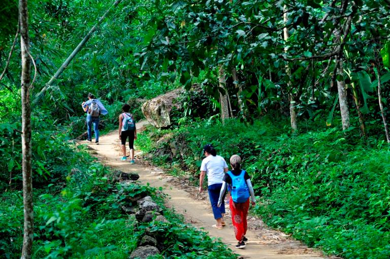 Trekking vào sâu trong rừng tại Pù Luông