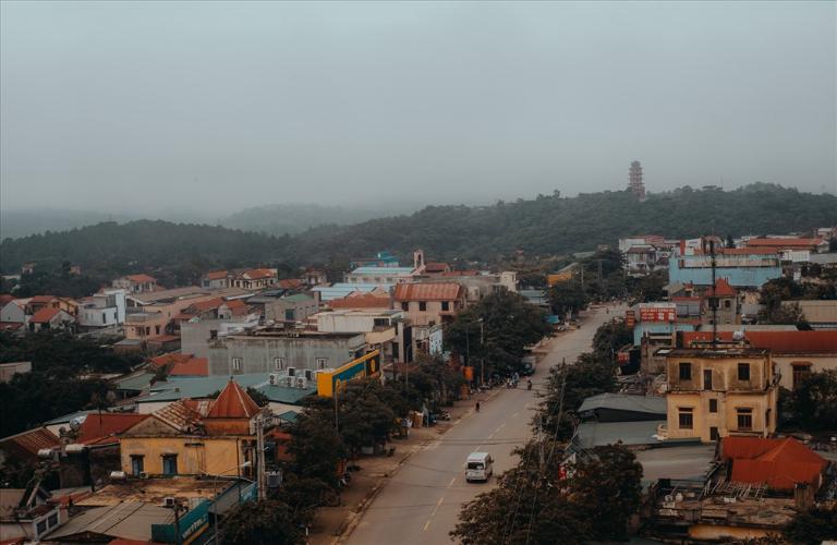 Khe Sanh vẫn còn mang đậm dấu ấn chiến tranh.
