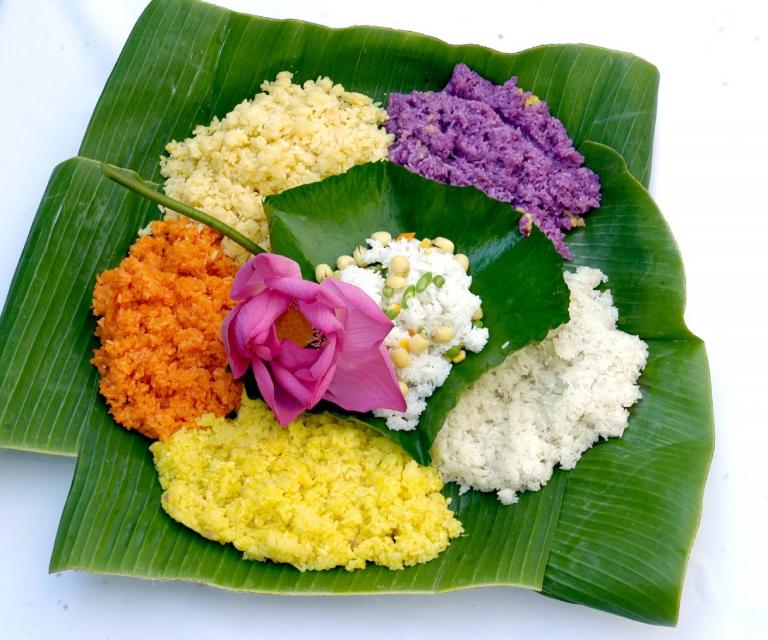 Xôi bảy màu – Món ăn mang ý nghĩa văn hóa