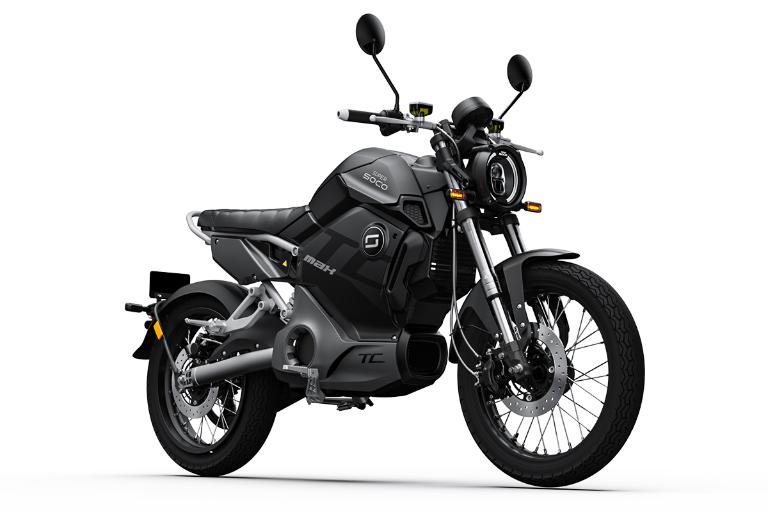 Super Soco TC Max – Mô tô điện cổ điển nhưng mạnh mẽ, chinh phục tốc độ tối đa đầy phong cách