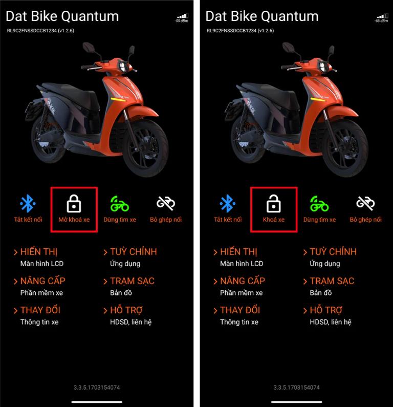Dat Bike Smart App – quản lý hiệu suất pin lithium và lịch sử hành trình chi tiết.
