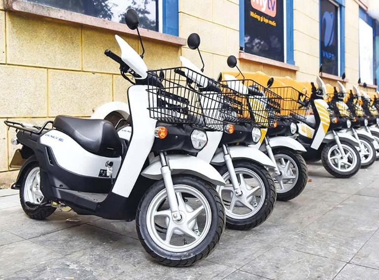 Dòng xe này phù hợp cho giao hàng, vận chuyển đồ nhỏ.