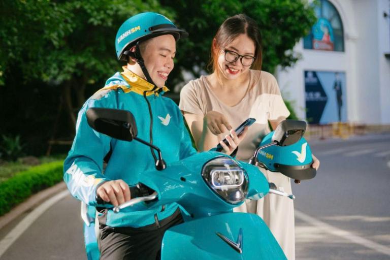Khi Thuê xe máy điện, lựa chọn xe có phạm vi phù hợp nhu cầu.