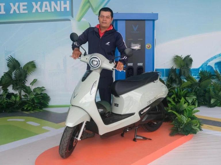 Xe máy điện Evogrand vận hành ổn định, phù hợp cả đường phố lẫn đường trường ngắn.