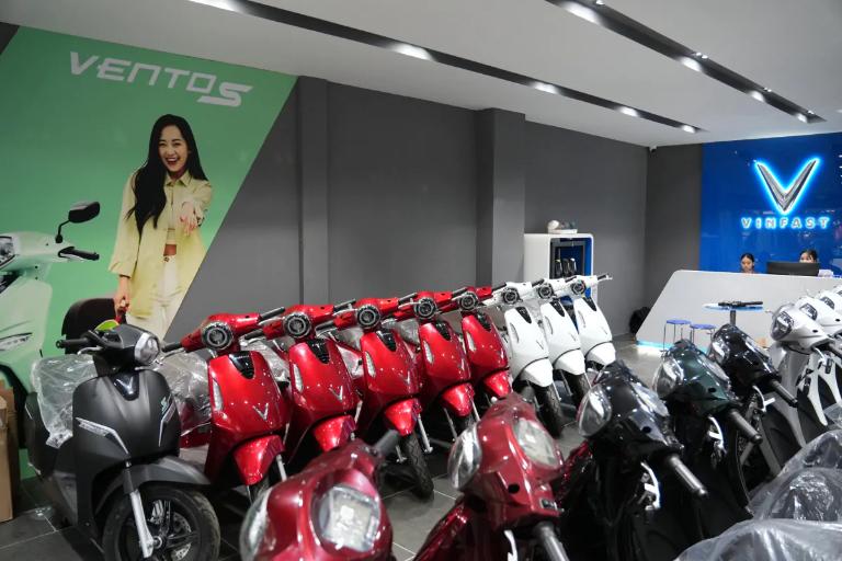 Những cửa hàng xe điện được cấp quyền phân phối sản phẩm VinFast.