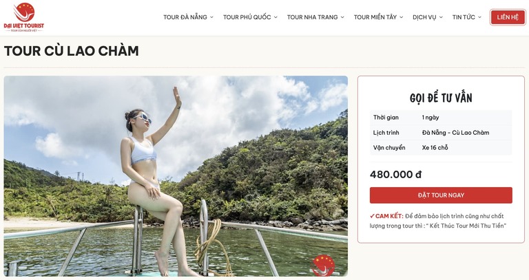 Khám phá đảo ngọc Cù Lao Chàm với tour chất lượng từ Đại Việt Tourist