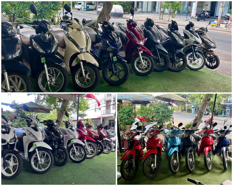 Cửa hàng thuê xe máy Đà Nẵng