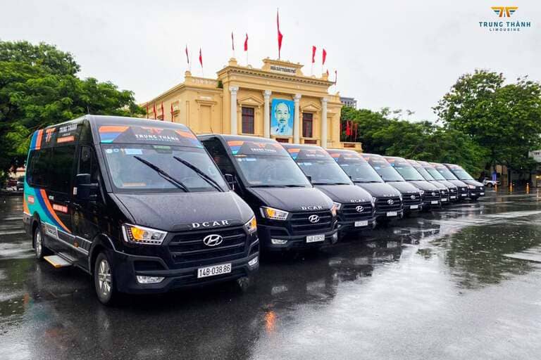 Trung Thành Limousine trả ngay sảnh Mường Thanh Luxury Bãi Cháy, sát khu Sun World. (Nguồn: Internet)