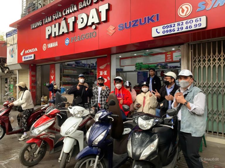 Thuê xe máy Hoàn Kiếm