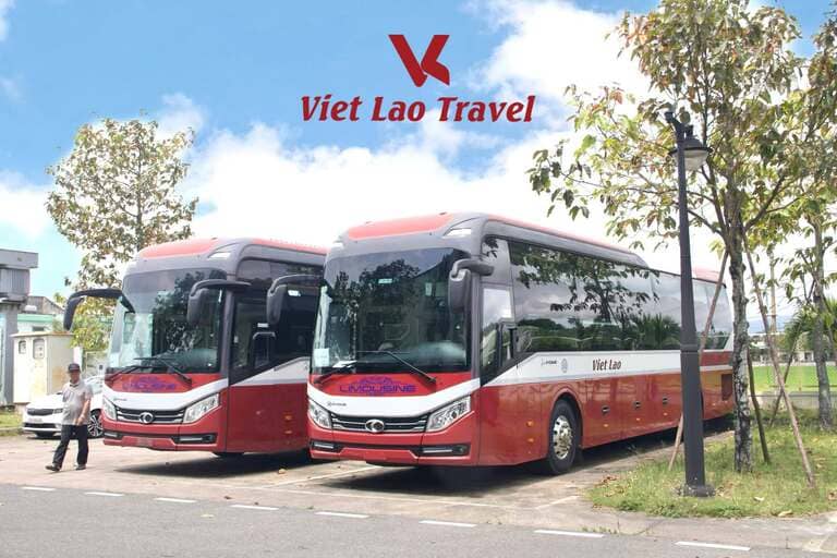 Việt Lào là hãng gốc Đà Nẵng, chạy nhiều chuyến nhất tuyến nhưng một số chuyến kết thúc ở Hội An. (Nguồn: Internet)