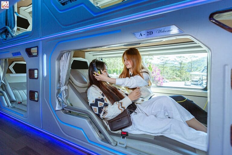 Xe giường nằm nhà G8 OPEN TOUR rộng, mới, đầy đủ tiện nghi hiện đại bậc nhất hiện nay. (nguồn: internet)